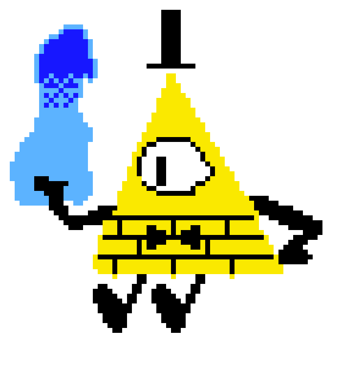 [5e467c] Don't start mocking me. I CAN break the deal. Anyway. He is bringing a bunch of the au's. And... he's with the Errors. -Bill Cipher