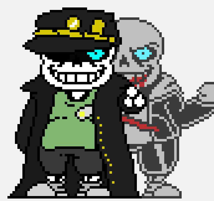 Jotaro sans/Jojo sans. (edit/ NOT BY ME)