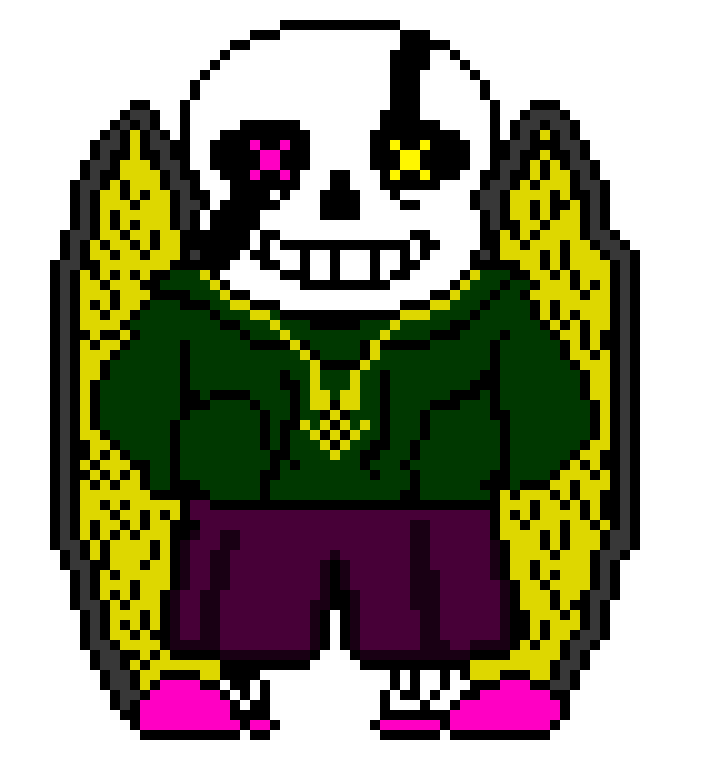 Bean but with gaster scars