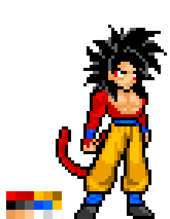 [993fcc] Launer Saiyan With Control Goku