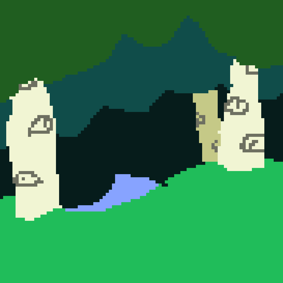 [a6b8ed] birch forest background