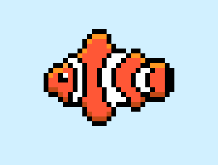 [6bff76] Clown Fish
