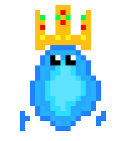 [4e9495] slime KING