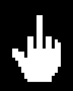 [76c01c] middle finger