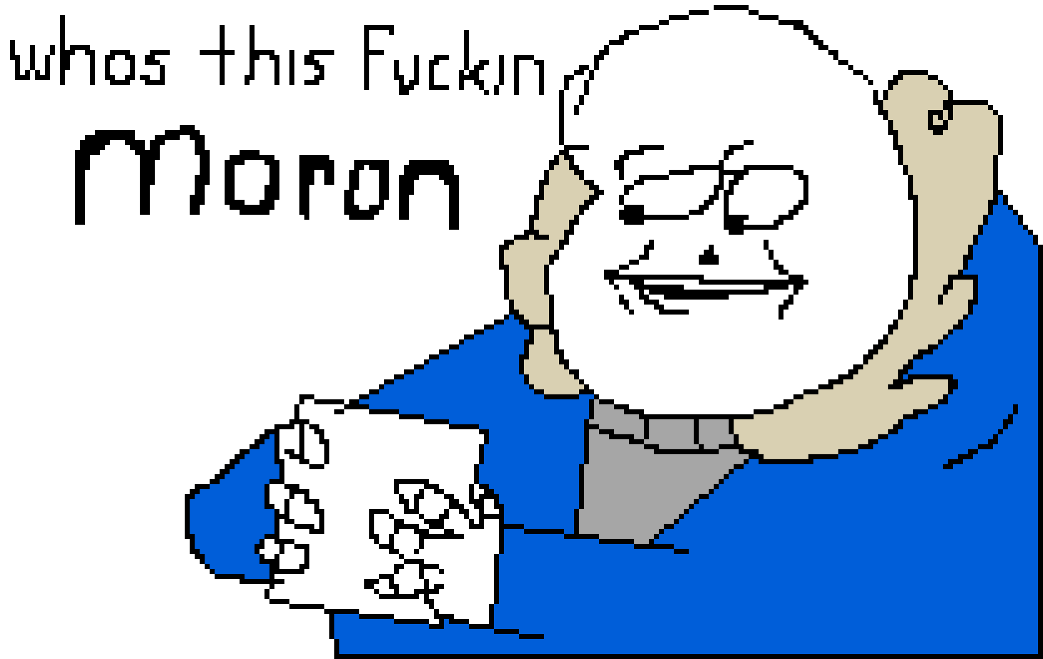 [95be89] Whos this fuckin moron and why is he god modding?