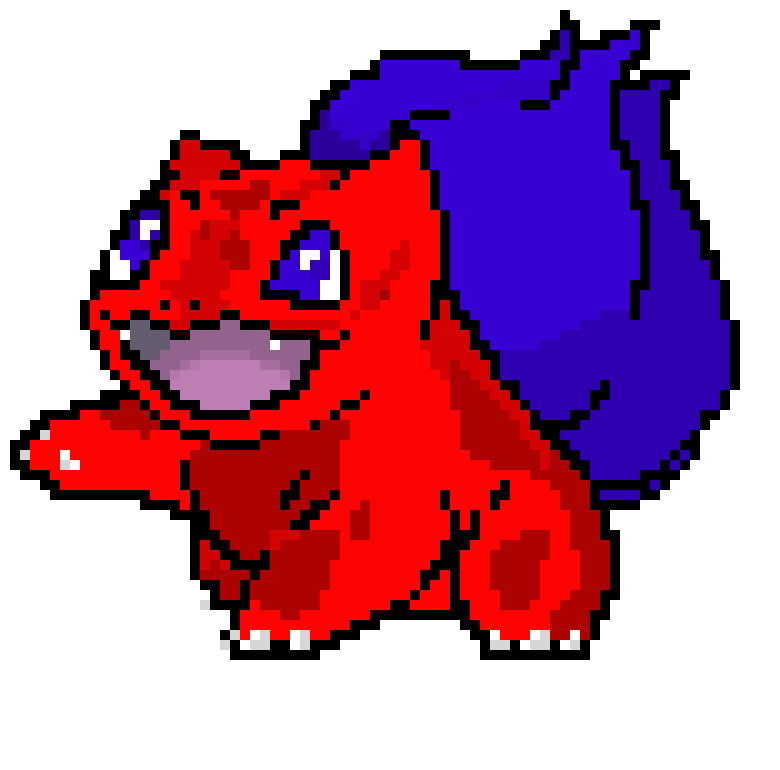 [9664c4]  red Bulbasaur