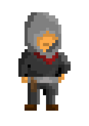 [ddd57a] Hooded figure