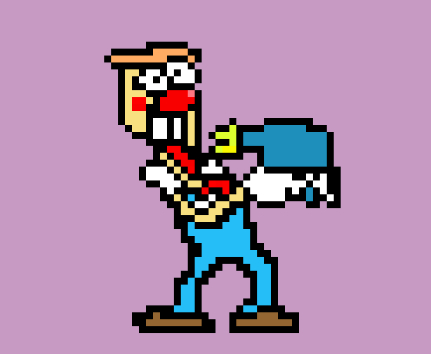 [53b0bf] Pizza Face/Head