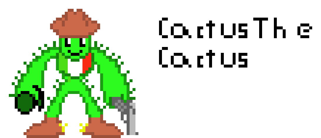 [9664c4] Cactus The Mexican Cactus(CHINESE ripoff) of Pactus the Cactus