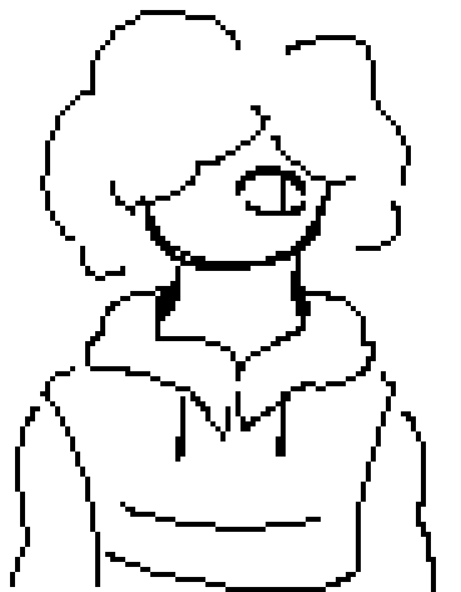 [98cc08] yo bro ima be honest with you bro that blue outline on the hair looks jank