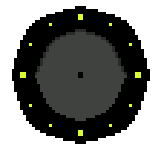 [5cde8a] clock black