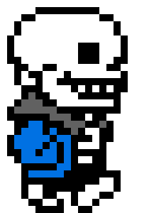 [71dc2f] UnderTale - Sans Walking Sprite Sheet
