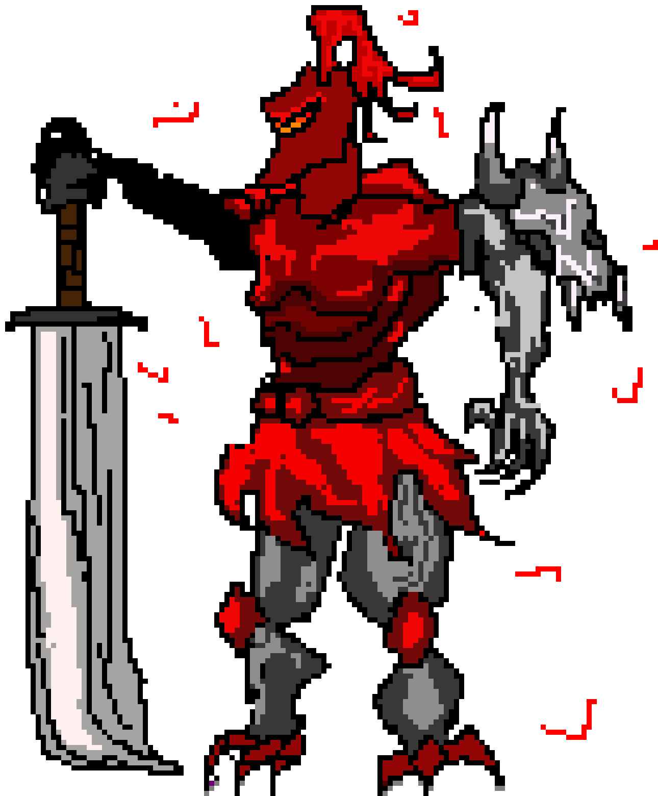 [867f11] Knight Red