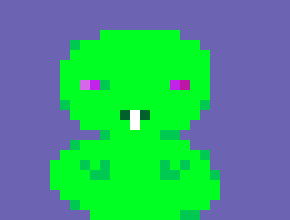 [ba4a90] grown ass 6' tall man with a 2' tall slime oc