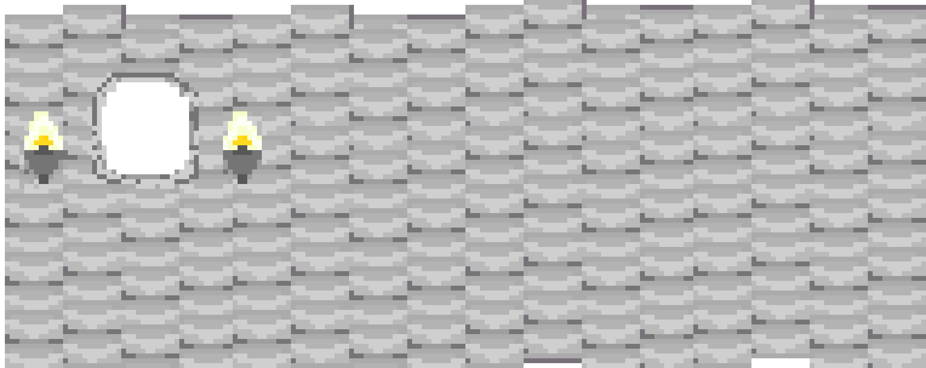 [9664c4] wall plus window & t light