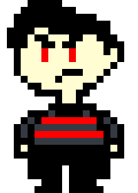 [e20099] Custom Undertale Human Sprite Template