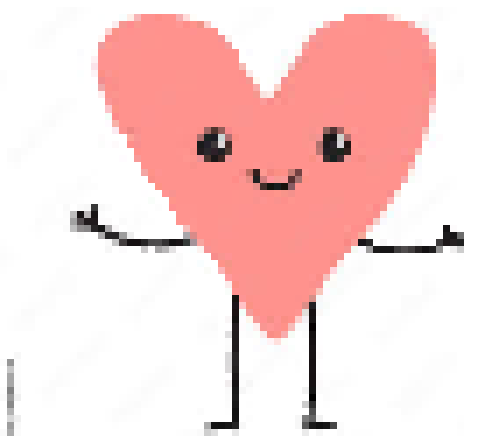 [96ebb7] pink heart girl