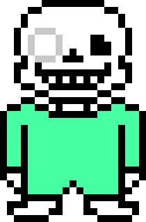 HandPlates Sans Pixel Art
