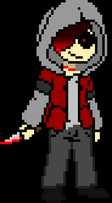 [39b34f] i heard my name~ *hes in his insanity stage he gets after killing too many things*