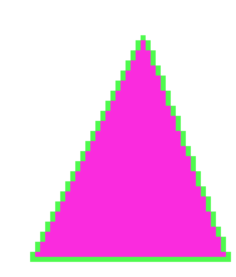 [3ea49b] pink triangle