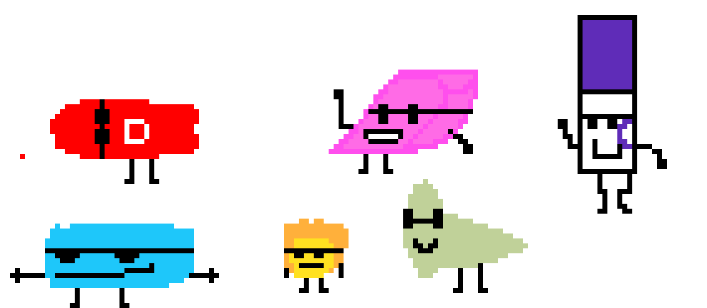 [f474c9] danganronpa pixel sprite base