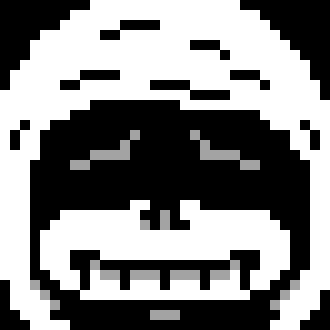 [2fbf6b] *he falls down onto the floor and cowers without moving*