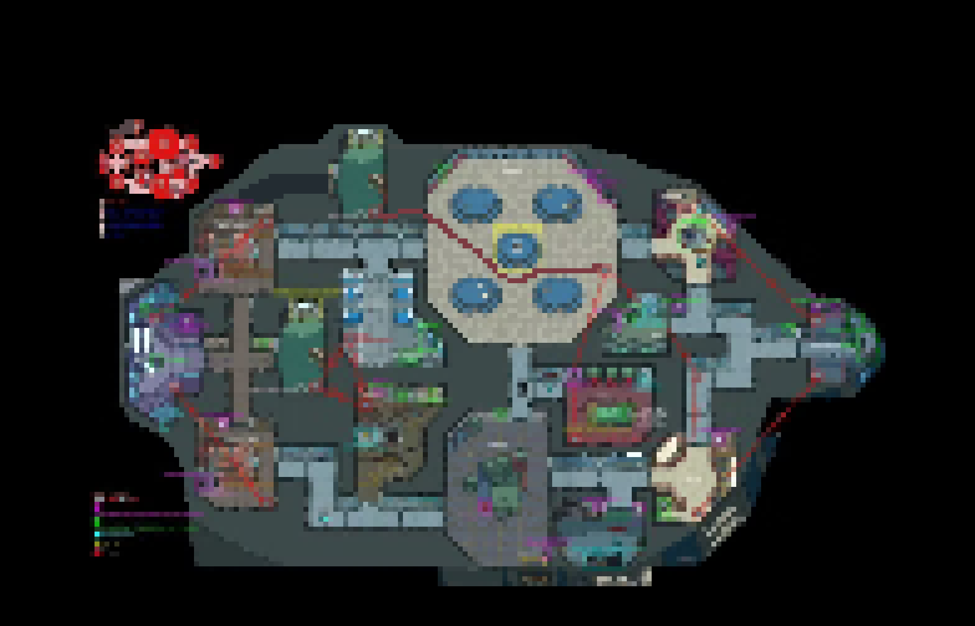 [d082ec] skeld with secret room only for imposters