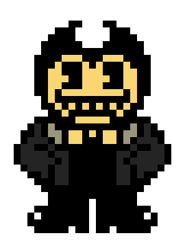 [6e5ca6] Finally made a Indietale Bendy overworld sprite.