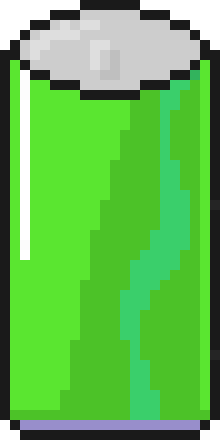 [395814] Soda can green