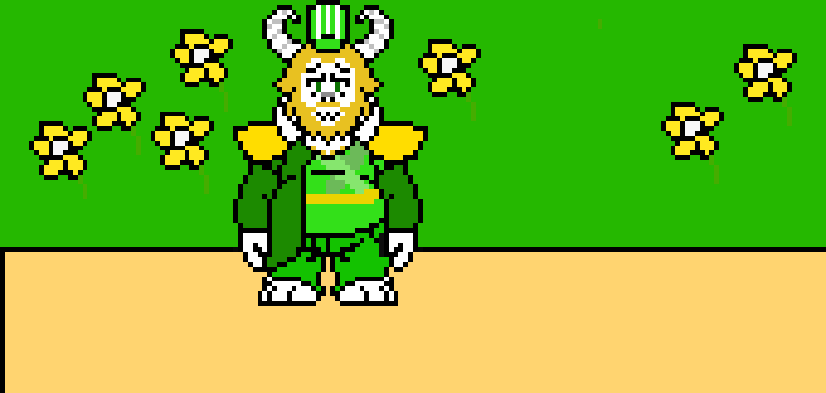[b7731b] philza minecraft in undertale style
