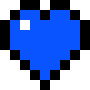 [f05a4b] blue heart