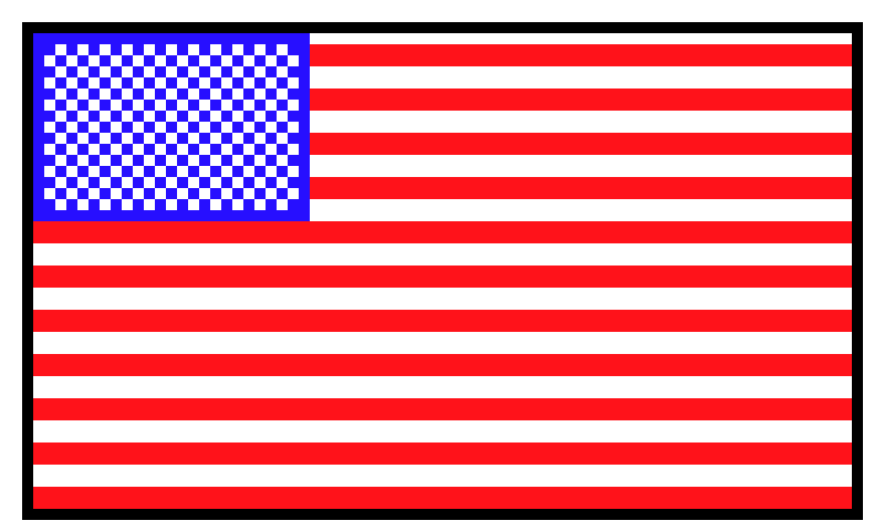 [9664c4] AMERICAN FLAG