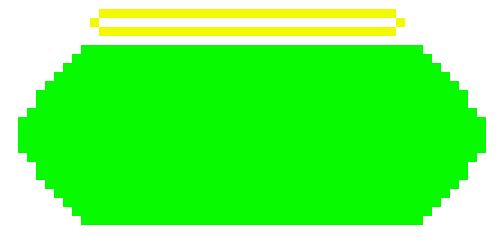 [9d0b51] Lime Angel pixel logo