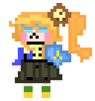 [3416dc] danganronpa pixel sprite base