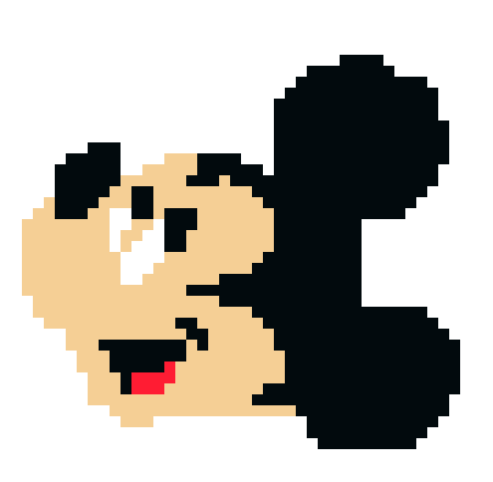 [a23e1a] mickey mouse potraite