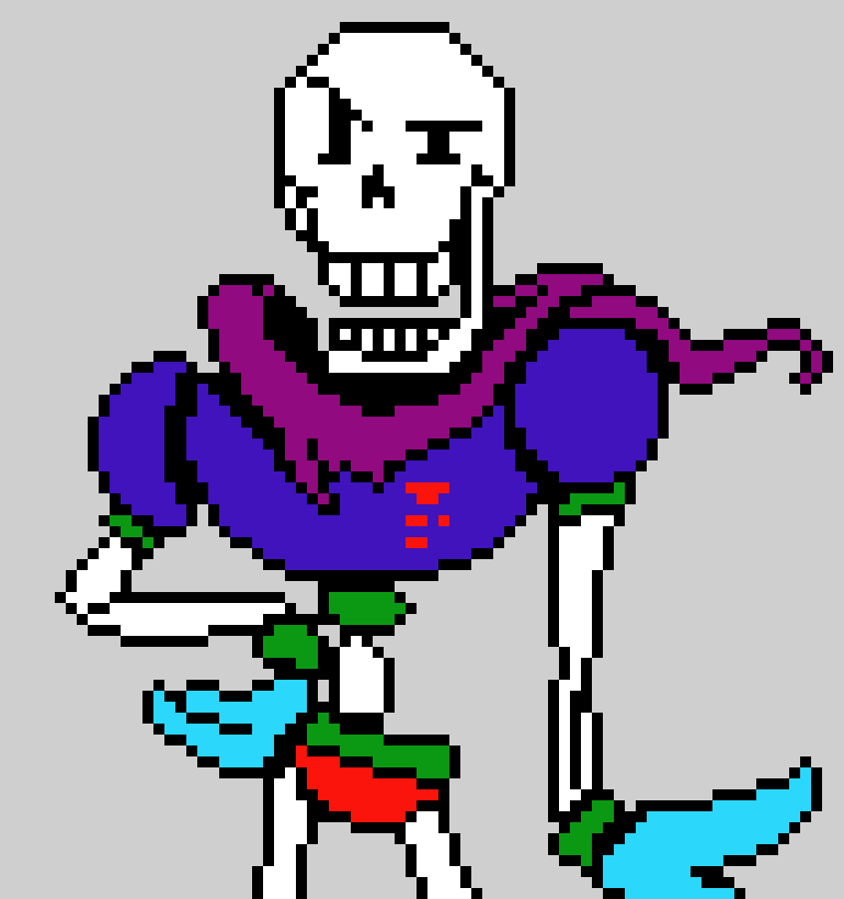 Undertale Papyrus sprite