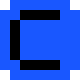 [9664c4] C in blue