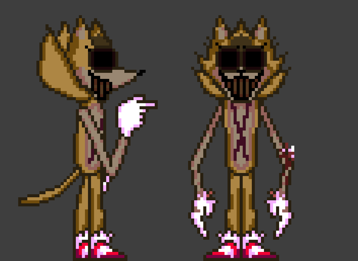 This is sadly, the only sorta ref sheet I have for this shit but uh yeah, I want a fnf pose with a certain kinda mic design, if you can do that and uh I'll link poses in my desc in a post or two-