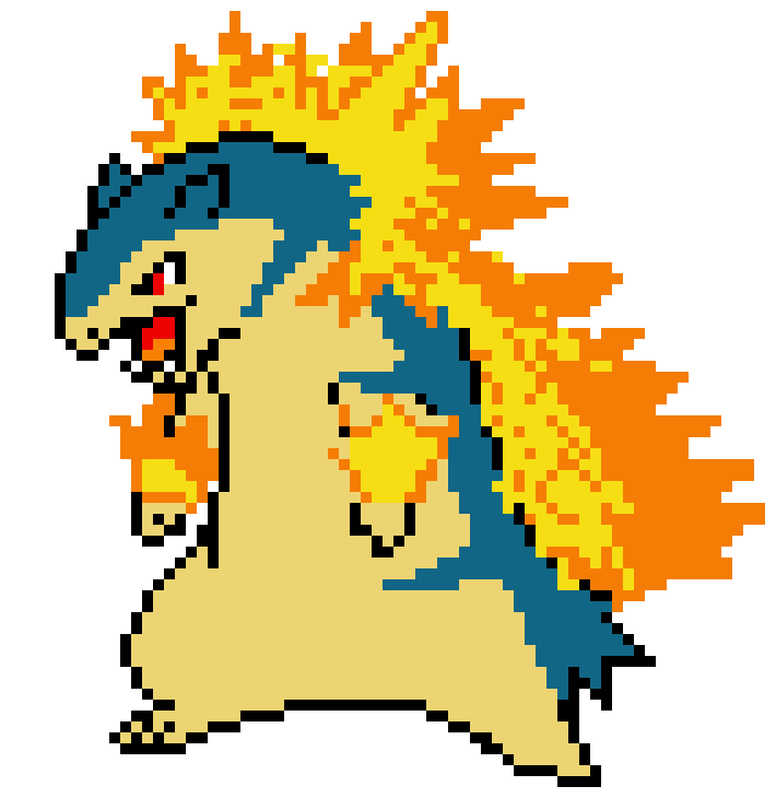 Mega typhlosion