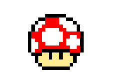 [9664c4] Pixel - Mushroom