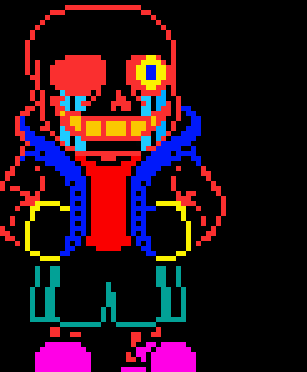 was that supposed to hurt? *uses bones to attack the new sans and uses ice sans to attack him too*