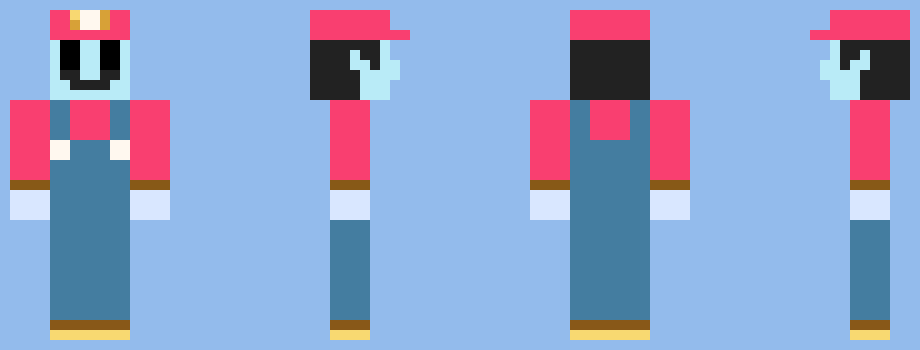 [ce1f24] Minecraft IHY Mario Skin