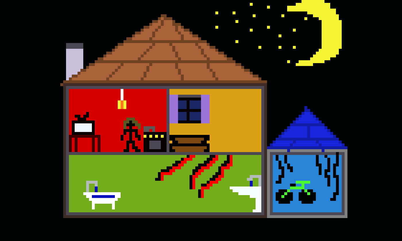 [9664c4] spooky house