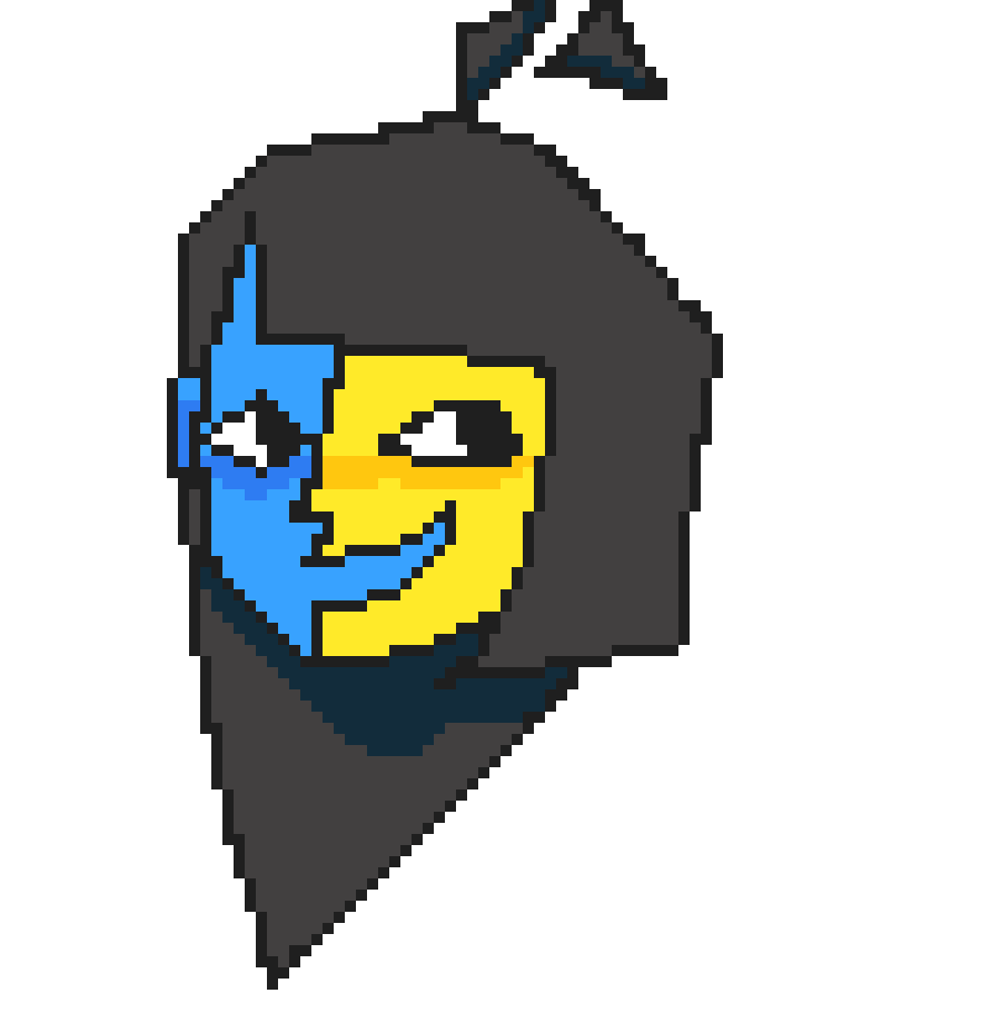 [6d55e7] this was just a little doodle to show my friend stuff , I gotta go now 