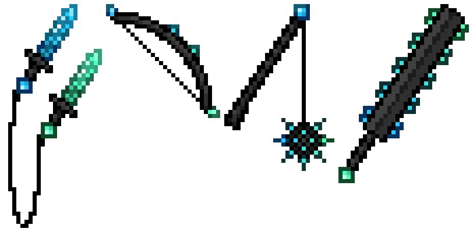 [9ce148] "I am having trouble coming up with cool funny things each of these weapons would do. So far the only thing i got is for the Scow (Scott Bow): Any arrow shot from it gets enchanted or imbued with ... something. idk, haven't figured that part out yet"