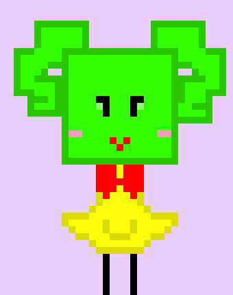 [05b0c1] (She's done. Adorable. Just don't make her mad if you have Arachnophobia!)