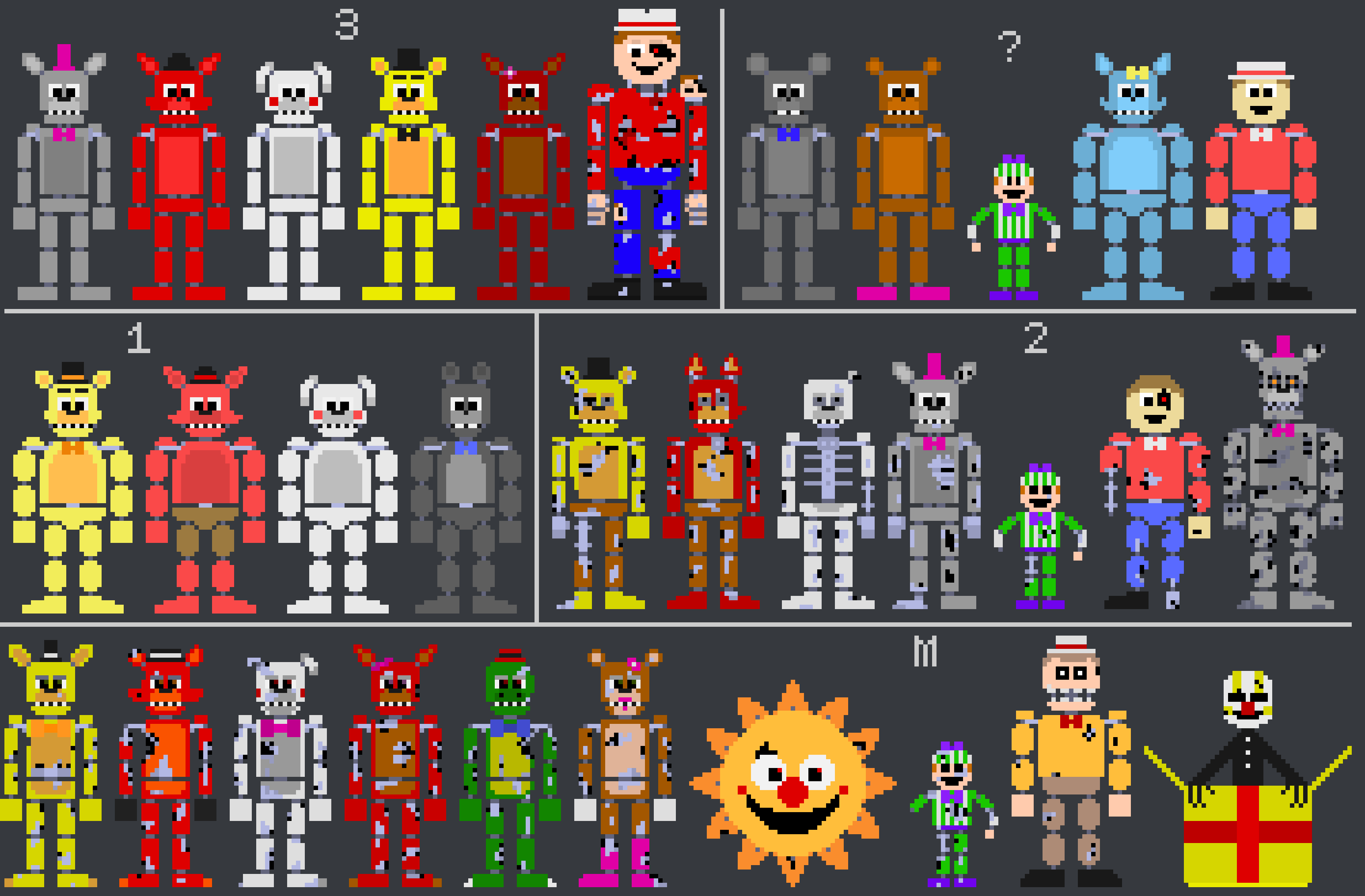 [bf18dc] Five Night's at Chuck' Stylized