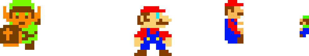 [9664c4] mario, mario, link, and luigi