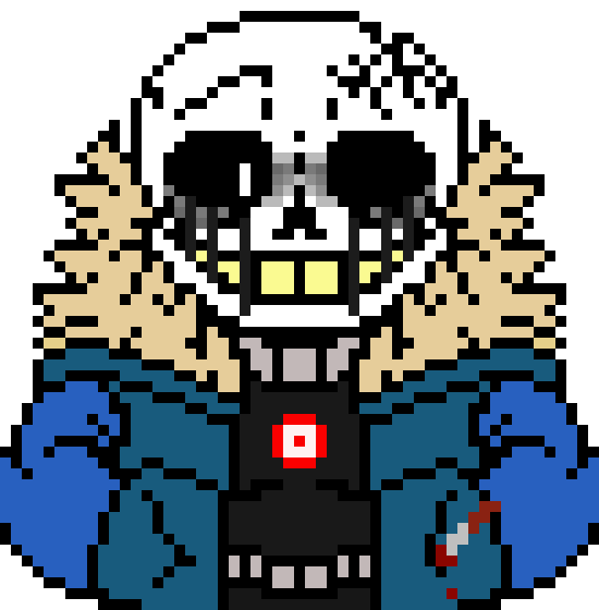 (hey look i made tim into killer sans while leo was eating leaves)
