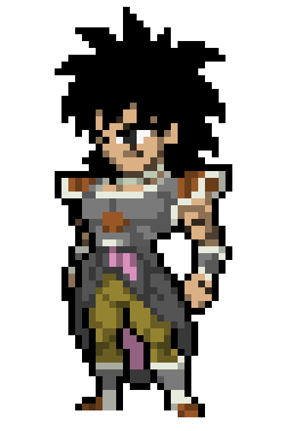 [6c26bc] Pai the Saiyan (Base Form) - DBZ OC